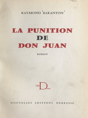 cover image of La punition de Don Juan
